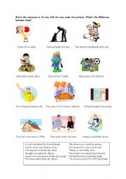English Worksheet: The Passive Voice Game - Present and Past Simple