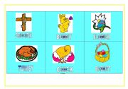 English worksheet: easter