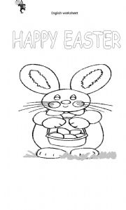 English worksheet: Another happy easter!!!