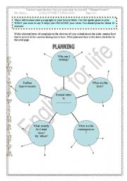 Letter writing format & planning & Esaay writing