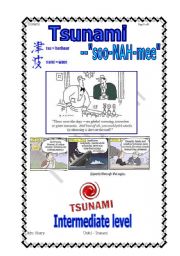 English Worksheet: Tsunami