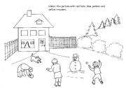 English Worksheet: Winter