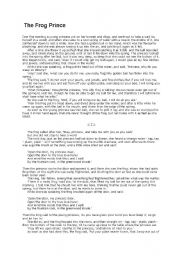 English Worksheet: short stories 