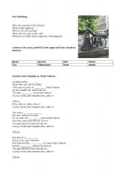 English Worksheet: Molly Malone worksheet