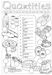 Containers and quantities