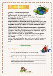 Cilmate Change (reading)