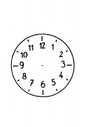 English worksheet: time