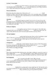 English worksheet: animals