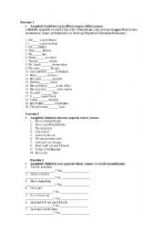English worksheet: to be ( am , is , are )