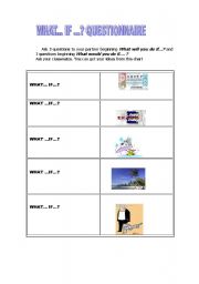 English worksheet: CONDITIONAL SENTENCES