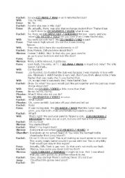 English worksheet: FRIENDS - THE ONE WITH THE RUMOR