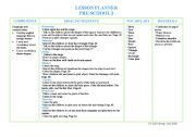 English Worksheet: LESSON PLAN 