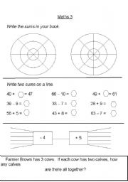 English worksheet: Revision