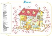 English Worksheet: house