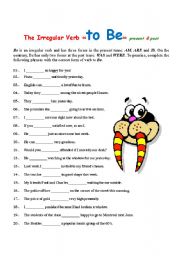 English Worksheet: Verb to BE