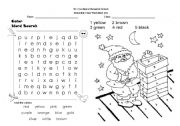 English Worksheet: Wordsearch 