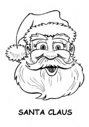 English Worksheet: santa claus