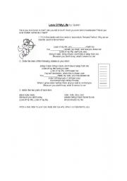 English worksheet: Love of My Life, by Queen