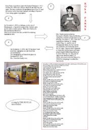 English Worksheet: ROSA PARKS