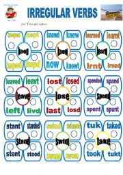 English Worksheet: irregular verbs-f