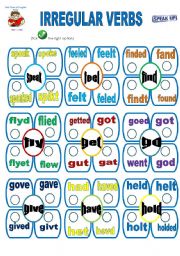 irregular verbs-e