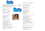 English Worksheet: Disturbia   Rihanna