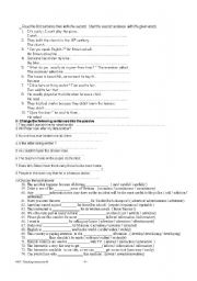 English worksheet: exercises for gifted students