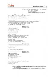 English worksheet: Misunderstood (by Bon Jovi)