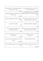 English worksheet: Word cards 1