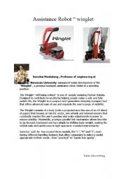 English Worksheet: assistance