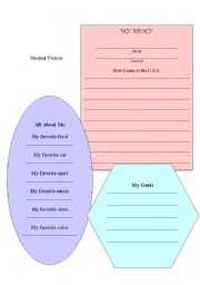 English Worksheet: Self Introduction