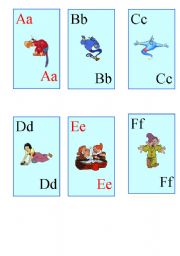 English worksheet: ABC