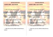 English worksheet: Dawsons Creek