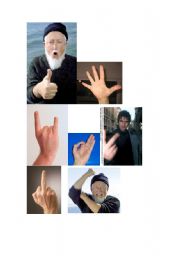 International Insults - hand gesture pics