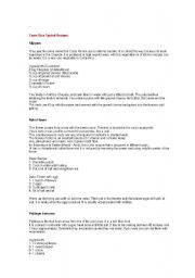 English Worksheet: Costa Rica Typical Dishes