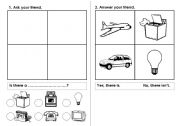 English Worksheet: Is there  a(Transfer Ifnormation)