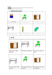 English worksheet: PREPOSITIONS