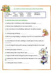 English Worksheet: CRIME Vocabulary