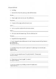 English Worksheet: adult intermediate exam