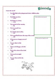 English worksheet: L Blends