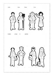English Worksheet: jobs
