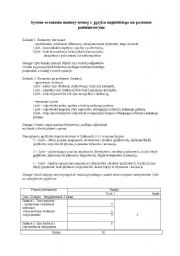 English worksheet: Matura exam