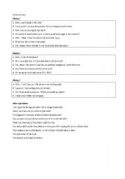 English worksheet: Business English