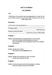 English Worksheet: Lamb To The Slaughter