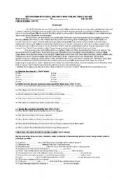 English worksheet: QUIZ/WORKSHEET FOR THE ELEMENTARY LEARNERS