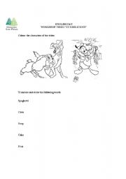 English worksheet: activity for english