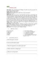 English Worksheet: Getting a job