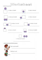 English worksheet: Worsheet