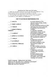 English worksheet: Jobs