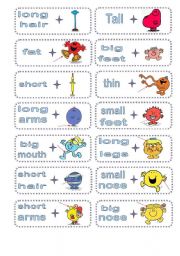 descriptions domino and worksheet